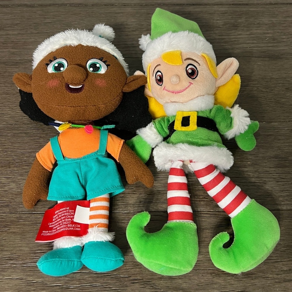 Joyland‎ Wild Republic Holiday Elf Plush Dolls Christmas Decoration Kid Toy
